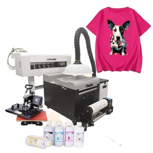 เครื่องพิมพ์ XBH DTF ขนาด 30 ซม. 2 หัวพิมพ์ XP600 อิงค์เจ็ท สำหรับพิมพ์เสื้อยืด พร้อมเครื่องเขย่าแบบถ่ายโอนความร้อน - Product Image 5