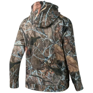 Sudadera con capucha de pesca de rendimiento para hombre ligera de tendencia superior Protección solar con mangas largas y función impermeable - Product Image 6