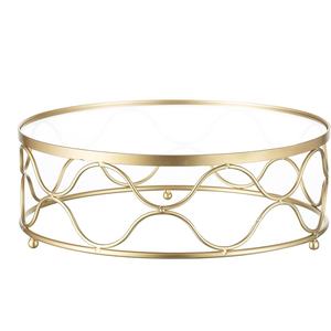 Base para Pastel de Metal Elegante y Resistente de 4 Niveles Chapada en Oro, Perfecta para Bodas, Fiestas y Exhibición de Postres, Duradera - Product Image 5