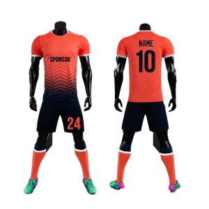 Maillot de football France personnalisé avec logo gratuit dernier design uniforme de football vêtements d'équipe économiques - Product Image 1