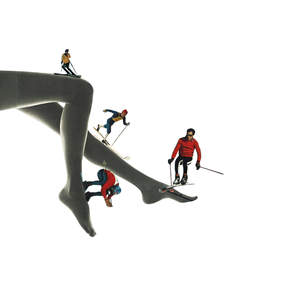 Prix spécial Collage sarcastique A4 encadré Art mural Stampe Collage 21x29.7cm - Product Image 3