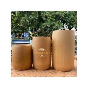Vasos de Bambú Desechables Ecológicos Personalizados de Alta Calidad, 250 ml-1000 ml, Estilo Minimalista/Vintage, Fabricante VietChoice - Product Image 4