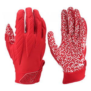 Gants de football américain personnalisés en équipe pour adultes et jeunes Récepteur super collant-Taille personnalisable Vente directe du fabricant - Product Image 4