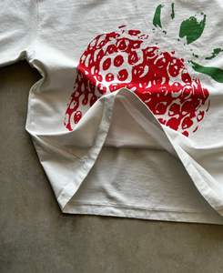 T-shirt graphique vintage surdimensionné en coton lourd 240 Gsm Streetwear Style compressé grande taille imprimé surdimensionné - Product Image 2