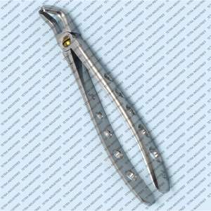 Fórceps de extracción Dental Manual de acero inoxidable profesional 79 Molares inferiores recubiertos de diamante Agarre ergonómico Extracción de dientes - Product Image 4