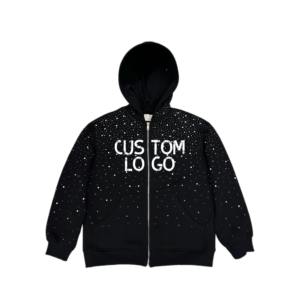 Meilleures ventes : Sweat à capuche pour homme à manches longues, disponible en gros à prix d'usine, sweats à capuche en vente, sweats à capuche pour homme avec strass - Product Image 1