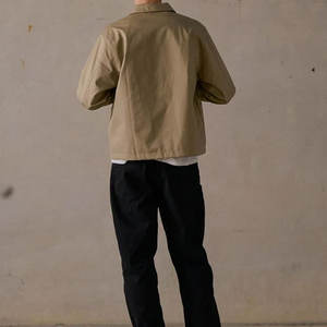 แจ็คเก็ตโค้ชผู้ชายคุณภาพสูงขายส่ง พร้อมโลโก้สั่งทำ เสื้อแจ็คเก็ตโค้ชสำหรับผู้ชายพร้อมโลโก้สั่งทำ - Product Image 2