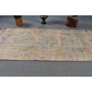 พรมขนแกะสีเบจแนววินเทจสไตล์ตุรกีขนาด38x115ฟุตพรมสานเรียบลายปะติดแผ่นยางรองหลังสำหรับห้องนั่งเล่นตกแต่งโถงทางเดิน - Product Image 3