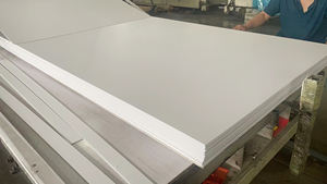 Lámina de Espuma de <span class=keywords><strong>PVC</strong></span> de 1220x2440 mm, Densidad de 1 mm, Grosor de 0.60, Ecológica, Reciclable, para Publicidad, Impresión CNC - Product Image 4