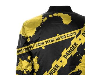 Veste bomber chaude en toile sportive personnalisée OEM de haute qualité avec logo imprimé pour hommes à prix raisonnable - Product Image 2