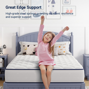 Matelas hybride respirant à ressorts ensachés et mousse haute résilience, épaisseur 30 cm, fermeté moyenne, solution de lit confortable pour la maison - Product Image 4