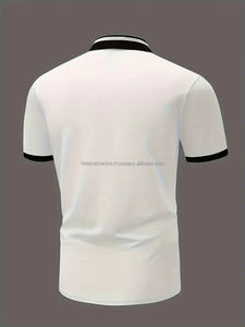 T-shirts pour hommes en coton avec logo personnalisé de qualité supérieure du Pakistan T-shirts lourds T-shirts polos, polos pour hommes - Product Image 3