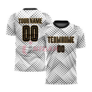 ชุดกีฬาฟุตบอลชายแบบปรับแต่งได้ พิมพ์ลายดิจิทัล ชุดฝึกซ้อมทีมฟุตบอลแบบสั่งทำพิเศษ ผ้าฝ้าย 100% แบบกำหนดเอง - Product Image 5