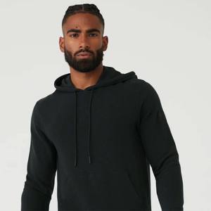Men's Premium Microfleece Hoodie Breathable and <b>Thermally</b> Insulated for Winter Layering Stylish Fit Lightweight Puff Printing - Product Image 1