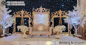 Soporte de Fondo de Madera para Boda, Arco a Precios de Fábrica, Accesorios de Pared de Madera para Decoración de Eventos, Idea Comprar Soporte de Arco de Madera para Boda - Product Image 4