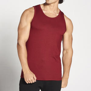 เสื้อกล้ามสำหรับยิมของผู้ชายเสื้อออกกำลังกายแขนกุดสวมใส่สบายมีรูเทคนิคซักได้ตามต้องการ - Product Image 5