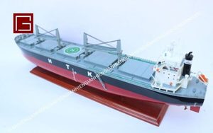 Gia Nhien Fabricant Approuvé Conception Personnalisée Basse quantité minimale de commande Navires Commerciaux HTK GALAXY MODÈLE DE BATEAU EN BOIS _ ARTISANAT EN BOIS - Product Image 5