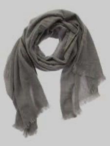 Prix de gros Écharpe de luxe en cachemire doux pour l'hiver avec pompon Belle couleur unie Logo personnalisé imprimé Feuille Design Autres écharpes - Product Image 5