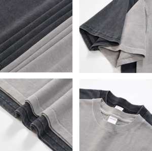 BlanqWear <b>Mens</b> O-Neck Short Sleeve <b>Fleece</b> Formal T-<b>Shirt</b> Loose Fit Premium 100% Cotton 280g Anti-Bacterial Quick Dry - Product Image 4