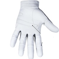 Guantes de golf personalizados de fábrica de alta calidad 100% de cuero auténtico para hombre, guantes de golf de tamaño personalizado, guantes de golf superventas izquierda derecha