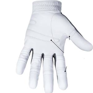 Gants de golf personnalisés usine de haute qualité 100% cuir véritable hommes taille personnalisée gants de golf meilleure vente gants de golf gauche droite - Product Image 2