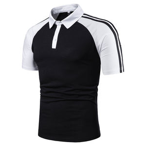 Polo de golf respirant pour hommes vente en gros de t-shirts à manches courtes grande taille imprimés avec logo personnalisé à séchage rapide pour hommes - Product Image 1