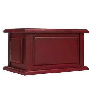 Traditional Adult Male Wood Cremation <b>Urn</b> for Ashes Metal <b>Pet</b> <b>Urn</b> Funeral Wooden Coffin for Human & <b>Pet</b> Remains - Product Image 1