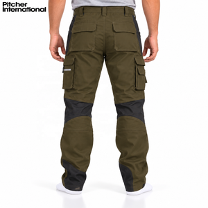 Pantalons de sécurité en gros avec bandes réfléchissantes pour l'entretien routier – Fournisseurs d'uniformes, fabrication OEM - Product Image 3