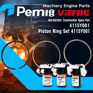 Piston <b>Ring</b> Set 4115Y001 Replacement for Perkins Diesel Engine New Construction Spare Part - Product Image 3