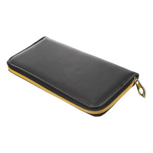 Estuche para Tijeras de Cuero Genuino Reutilizable y Duradero al por Mayor, Bolsa de Almacenamiento Profesional para Salón, Organizador de Herramientas, Makeway Industries - Product Image 1