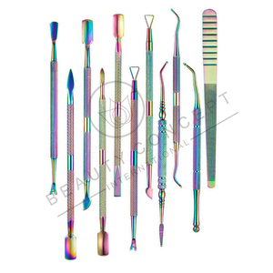 Professional Manicure <b>Tool</b> Stainless Steel Cuticle Pusher for Gentle Nail Care and Grooming Eco-Friendly - Product Image 5