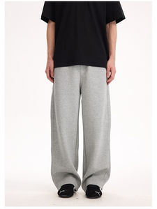 Pantalon Homme Élégant en Polyester Délavé Mi-Lourd – Confortable, Décontracté, Idéal Travail et Voyage - Product Image 3