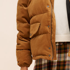 Chaquetas Acolchadas al por Mayor con Botones, de Alta Calidad, OEM, para Mujer, Transpirables, de Algodón y Nailon, Resistentes al Viento, de Secado Rápido, Cómodas - Product Image 5