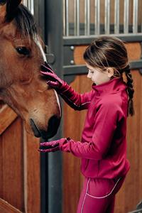 Gants d'équitation en silicone personnalisés avec logo populaire, avec une prise ferme, gants en cuir d'hiver en vente - Product Image 5