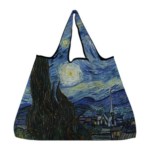 Foldable Eco-Friendly Shopping <b>Bag</b> <b>Large</b> Capacity Shoulder <b>Tote</b> <b>for</b> Women Portable <b>Travel</b> & Grocery Use - Product Image 4