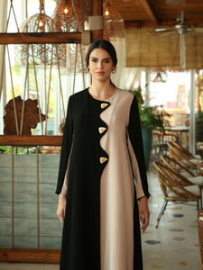 Vente en Gros de Luxe Dubaï Style Abaya Élégante Robe Longue Personnalisée pour Adultes Vêtements Islamiques Artisanaux Turquie Musulman Traditionnel - Product Image 2