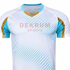 High Quality Custom Soccer Uniform for <b>Men</b> Summer Short Sleeve Quick Dry 100% Polyester Adult Sportswear Sets in Custom Colors - Product Image 1