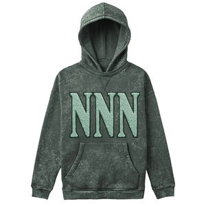 Sudaderas con Capucha de Invierno para Hombre, de Alta Calidad, OEM ODM, Lisas, de Manga Larga, con Logotipo Bordado en Chenilla Personalizado - Product Image 1