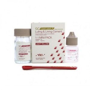 <span class=keywords><strong>GC</strong></span> Fuji <span class=keywords><strong>1</strong></span> luting & lót xi măng 35gm PL nhãn vàng kim loại điện và vật liệu nhựa - Product Image 1