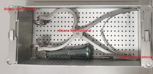 BISONS Wholesale Manual <b>Titanium</b> Cranial <b>Plates</b> & Reusable Instruments | Brain Reconstruction Neurosurgery Set - Product Image 2