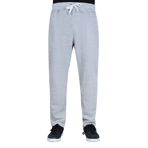 Pantalones Deportivos de Felpa para Hombre, de Algodón y Poliéster, con Cordón Ajustable, Cintura Elástica, Casuales, Transpirables, Resistentes al Viento, Rectos, para Entrenamiento y Gimnasio - Product Image 1