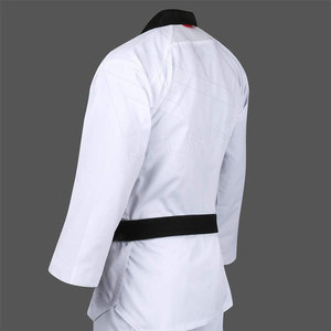 Uniforme d'arts martiaux de Taekwondo unisexe en coton polyester respirant et confortable pour hommes - Product Image 3