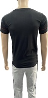 Camiseta de Hombre Tejida 100% Algodón Kapadavala, Calidad Premium, Ecológica, Transpirable, Color Sólido, Personalizable, Hecha en India