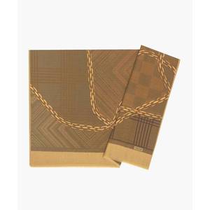 Ensemble de foulards de mode colorés en soie et coton Aker 75x200 - Product Image 1