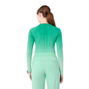 Nuevo Uniforme Médico Ecológico de Manga Larga sin Costuras, Diseño de Rayas Sublimadas Personalizadas, Conjuntos de Uniformes para Hospital - Product Image 2