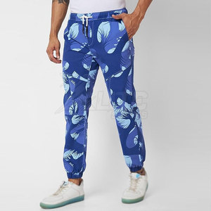 Jogging décontracté léger pour homme avec taille mi-haute, matière extensible douce en polyester/coton pour une utilisation quotidienne - Product Image 3