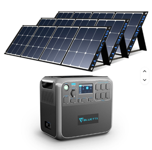 Générateur solaire neuf avec panneau 200W, station d'alimentation portable LFP 2048Wh - Product Image 5