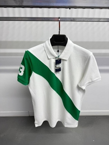 T-shirt en coton uni pour homme, manches courtes, col en V, décontracté, respirant, écologique, OEM ODM, logo personnalisé, broderie frontale, vierge - Product Image 6
