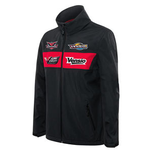 Chaqueta cortavientos negra Softshell personalizada de alta calidad para hombre, chaqueta de motocicleta para carreras al aire libre, chaqueta de invierno - Product Image 2