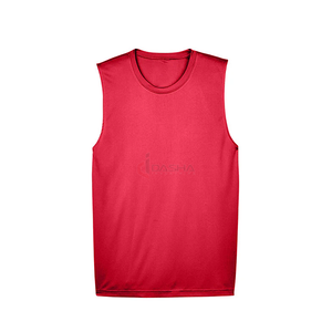 Custom <b>Men</b> <b>Cropped</b> Tank <b>Top</b> 220GSM Cotton Subtle Acid Wash Sleeveless Raw Hem Casual Gym Fitness Wear Manufacturer - Product Image 4